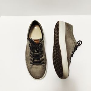 ECCO Leather Sneakers in Gray